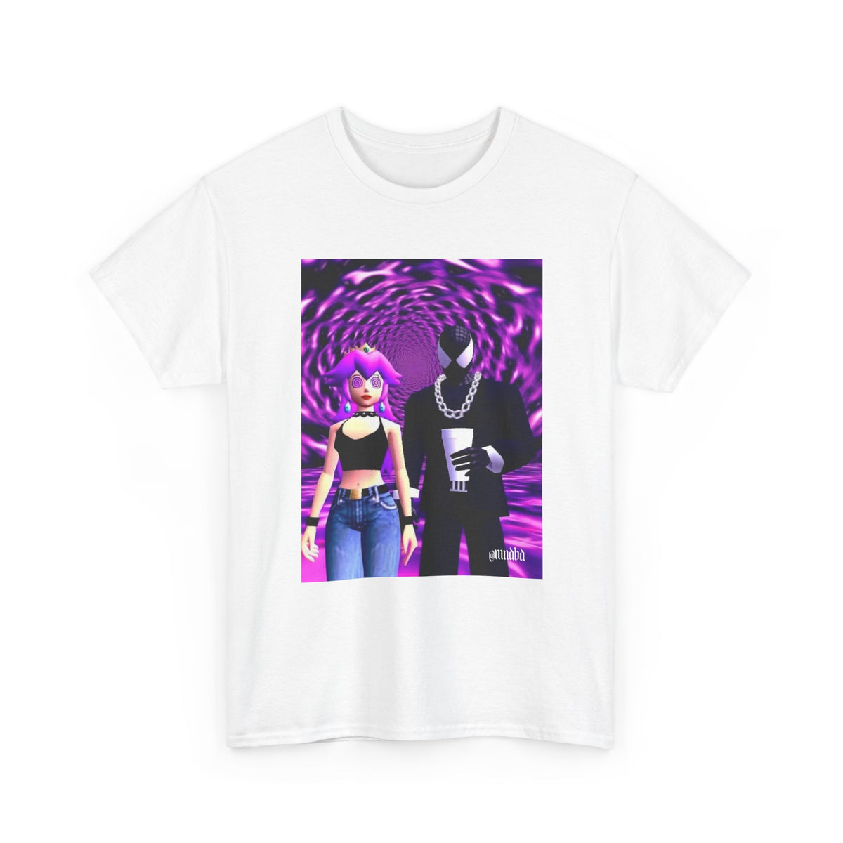 Hypnotized Peach & Sipping Spidey Tee