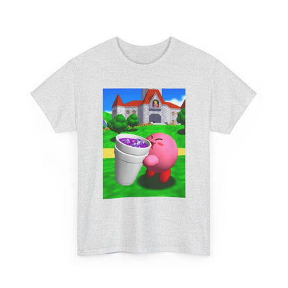 Kirby Sipping Purple Drank In Princess Peach's Castle