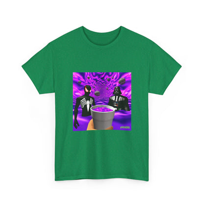 Spider-Man, Darth Vader, And Purple Drank Tee