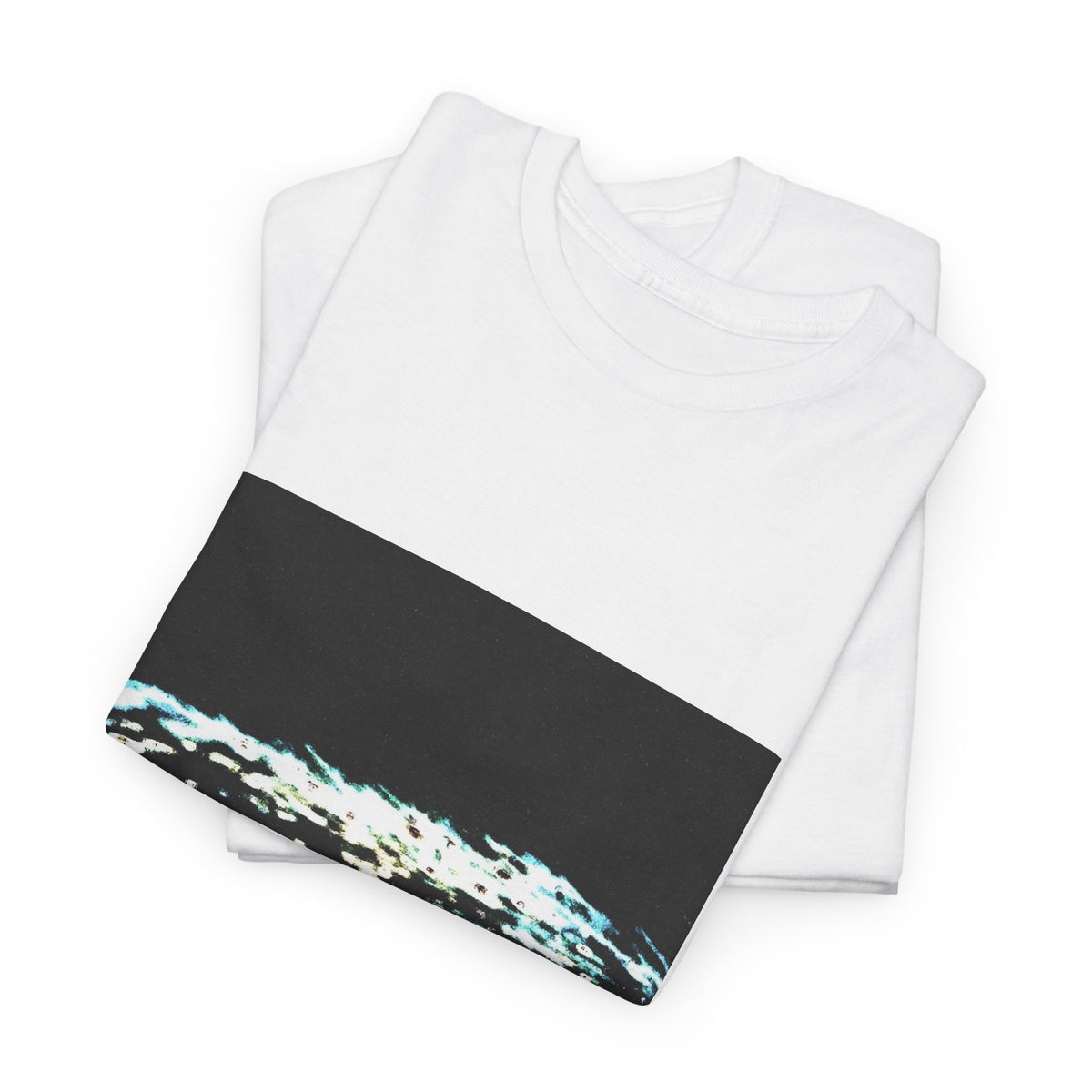 Hidden Green Pulse Graphic Tee