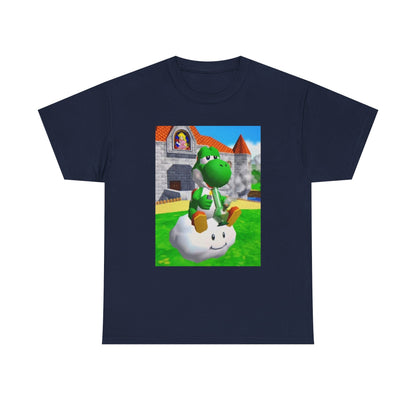 Yoshi Puffing On A Cloud Tee