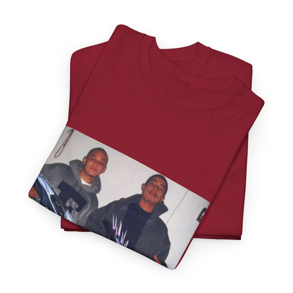 Midnight Leaf Pulse Graphic Tee