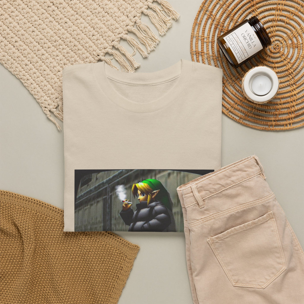Stoner Link Chillin' On The Street Tee