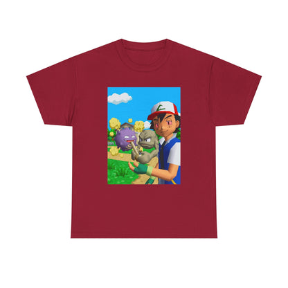Ash, Geodude, Koffing Get High