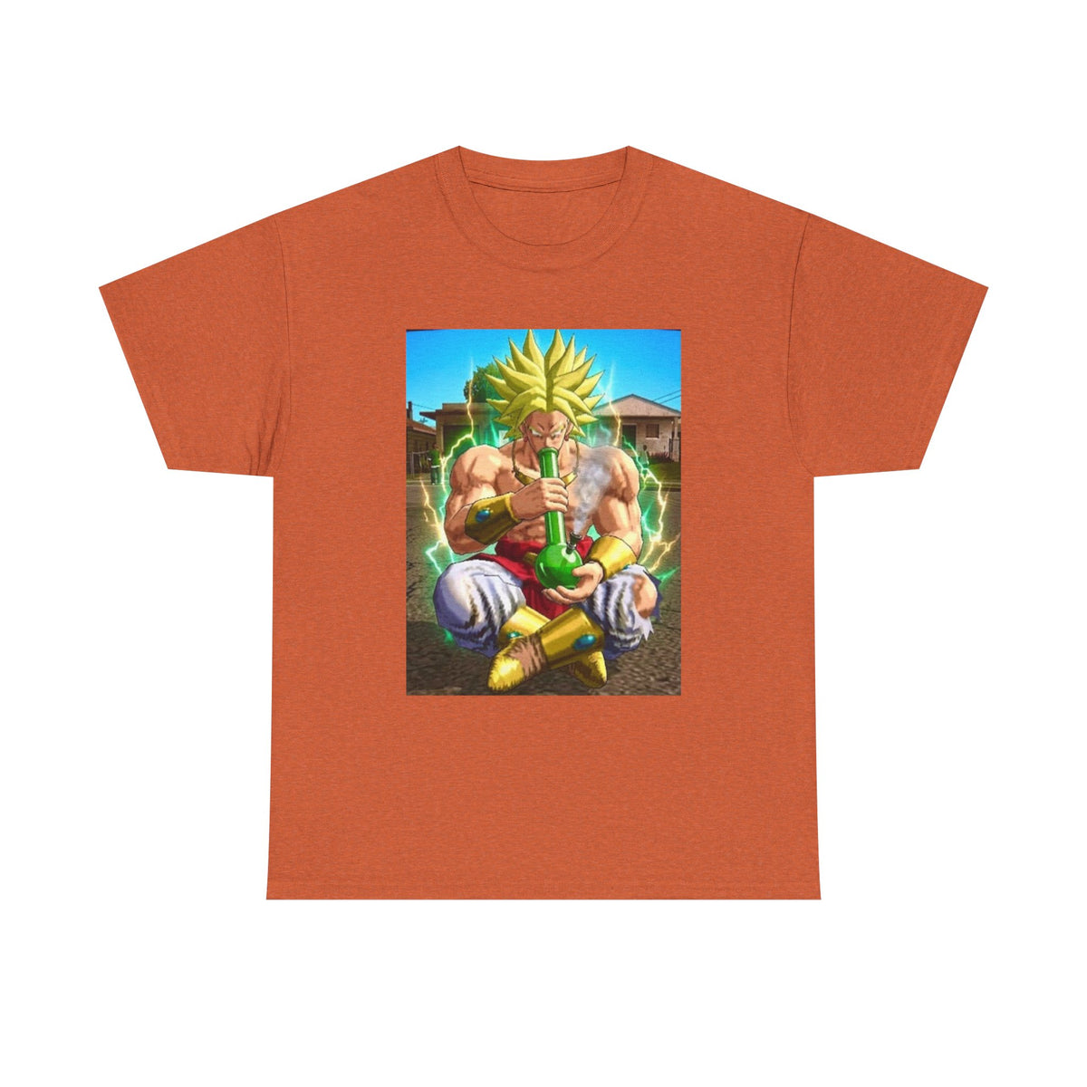 Super Saiyan Broly Taking A Bong Rip Tee