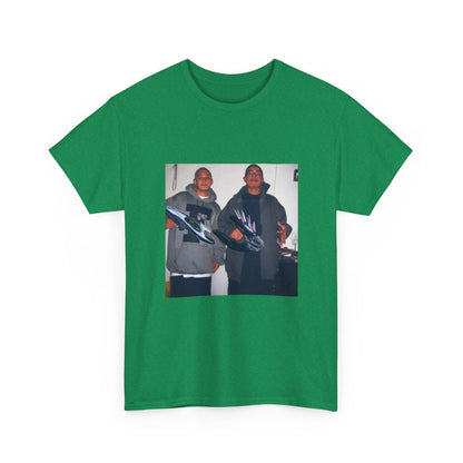 Midnight Leaf Pulse Graphic Tee