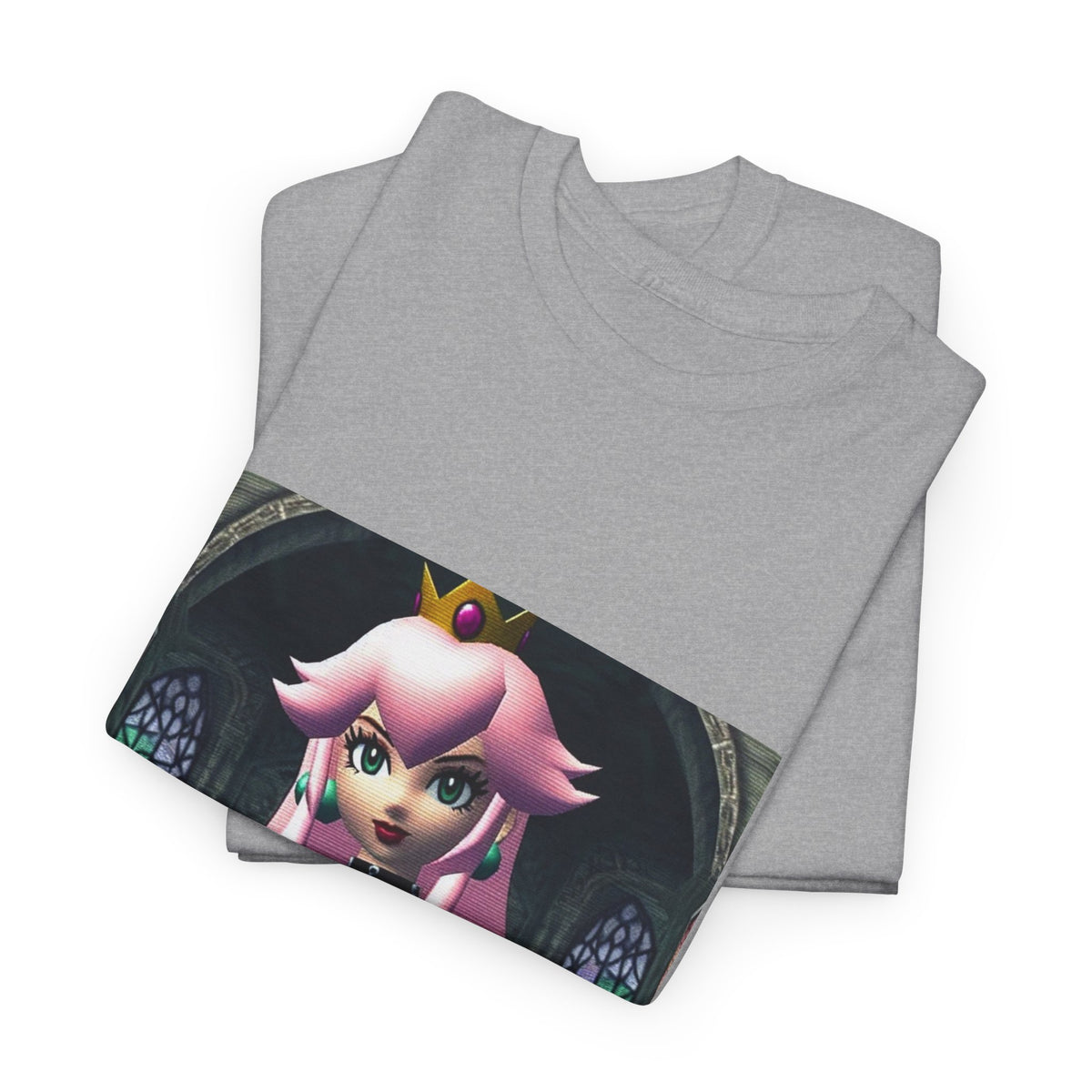 Goth Princess Peach In The Castle Tee