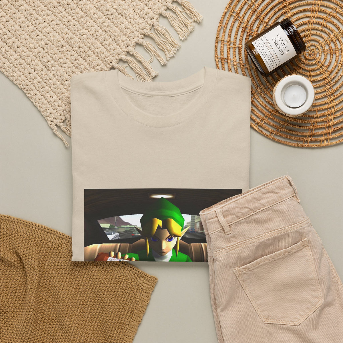 Link Pouring Up In The Car Tee