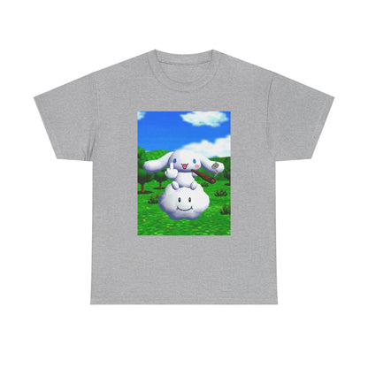 Cinnamoroll Bunny Flipping The Bird Tee