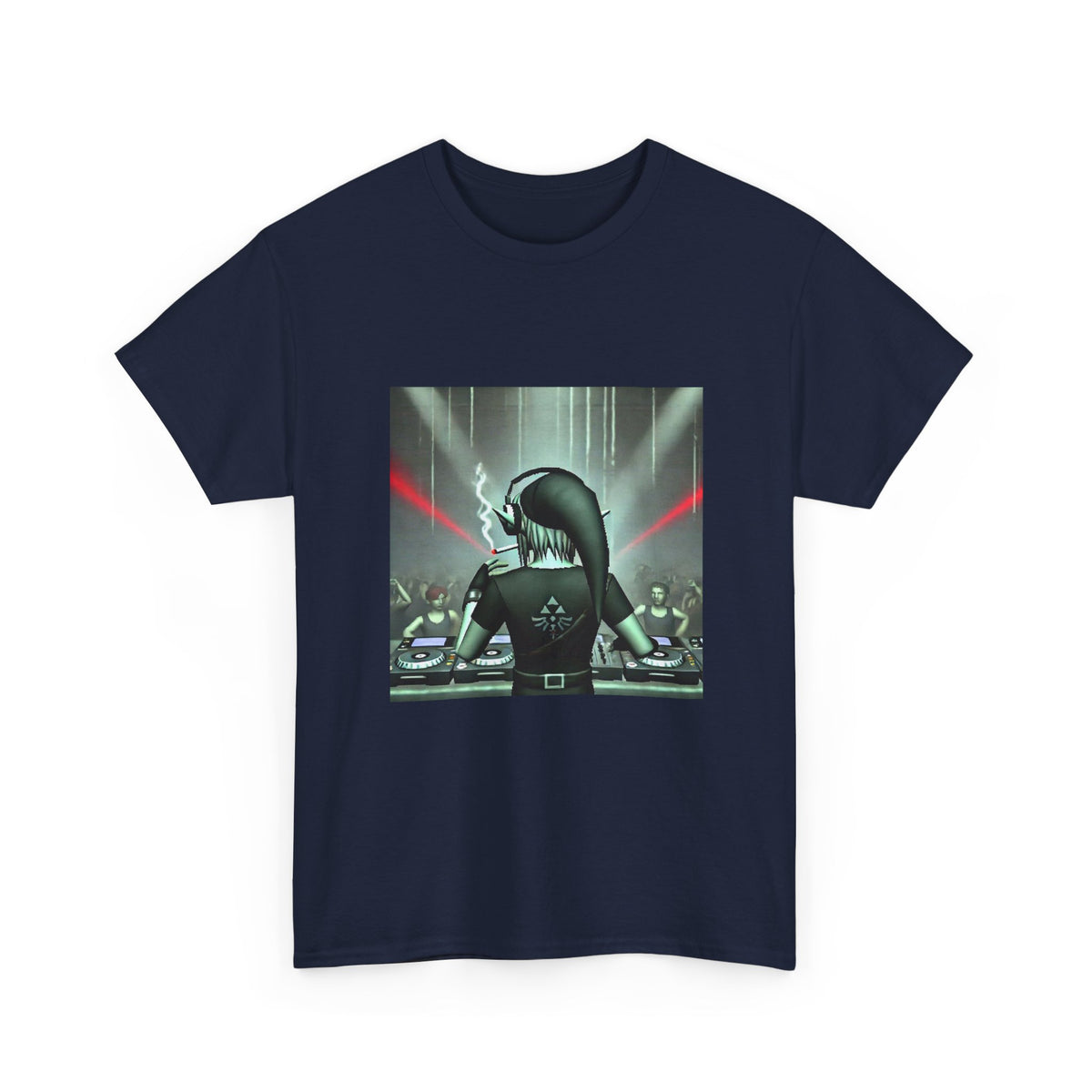 DJ Dark Link Spinning Turntables Tee
