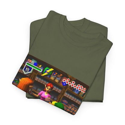 Link Buying Backwoods In Hyrule Shop Tee