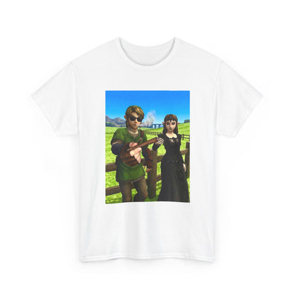 Link And Zelda Passing A Blunt Tee