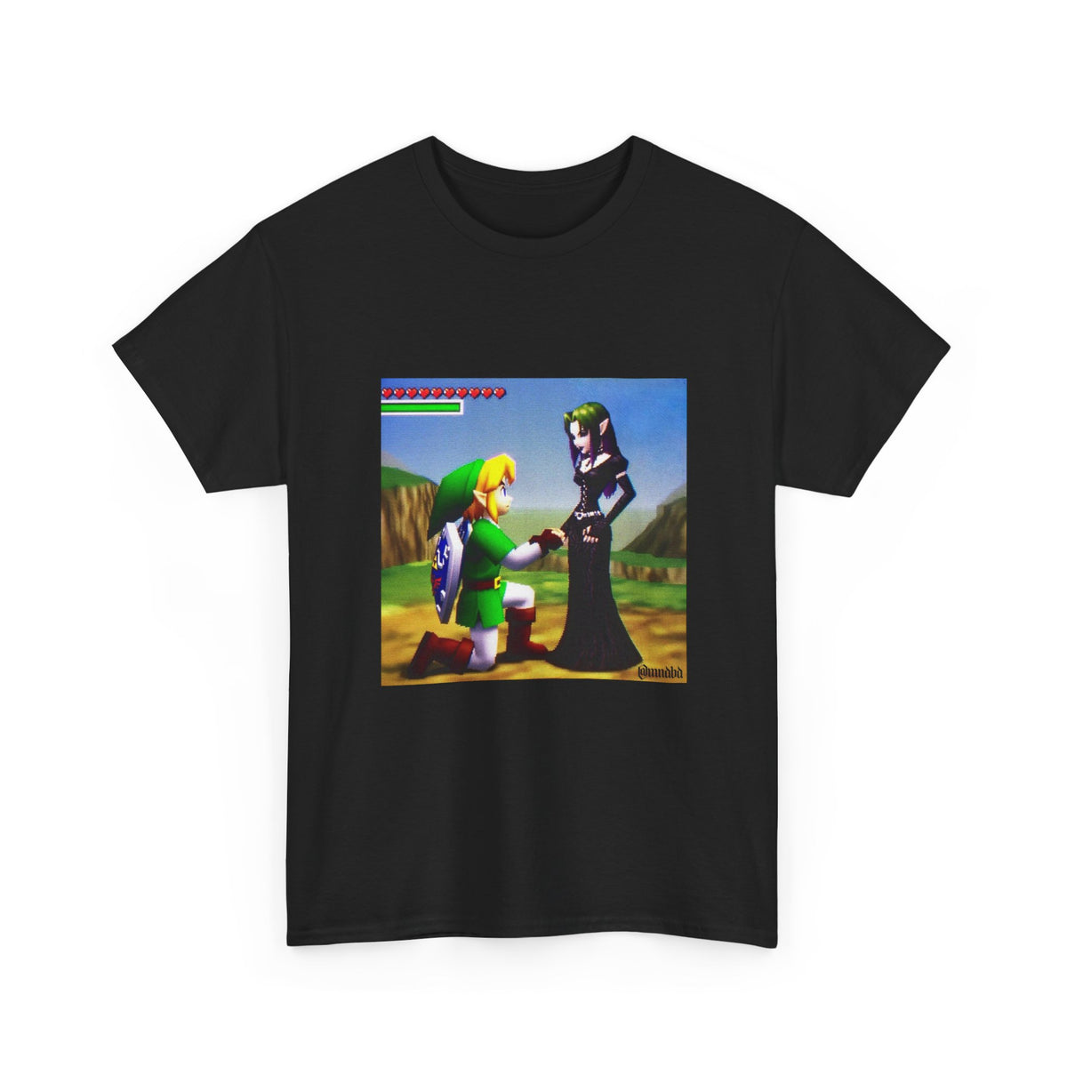 Link Proposing To A Goth Girl Tee