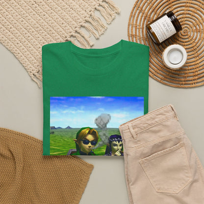 Link and Dark Zelda Blazing Hyrule Field