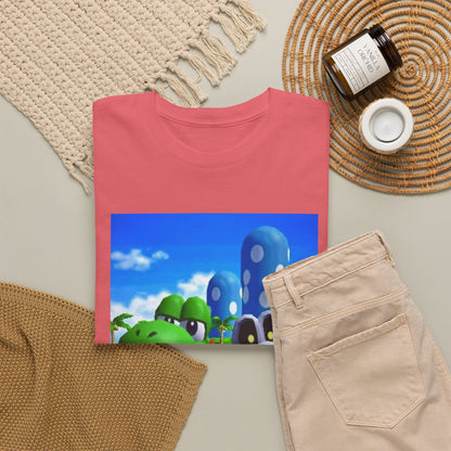 Yoshi and Dry Bones Flipping The Bird Tee (Design 4)