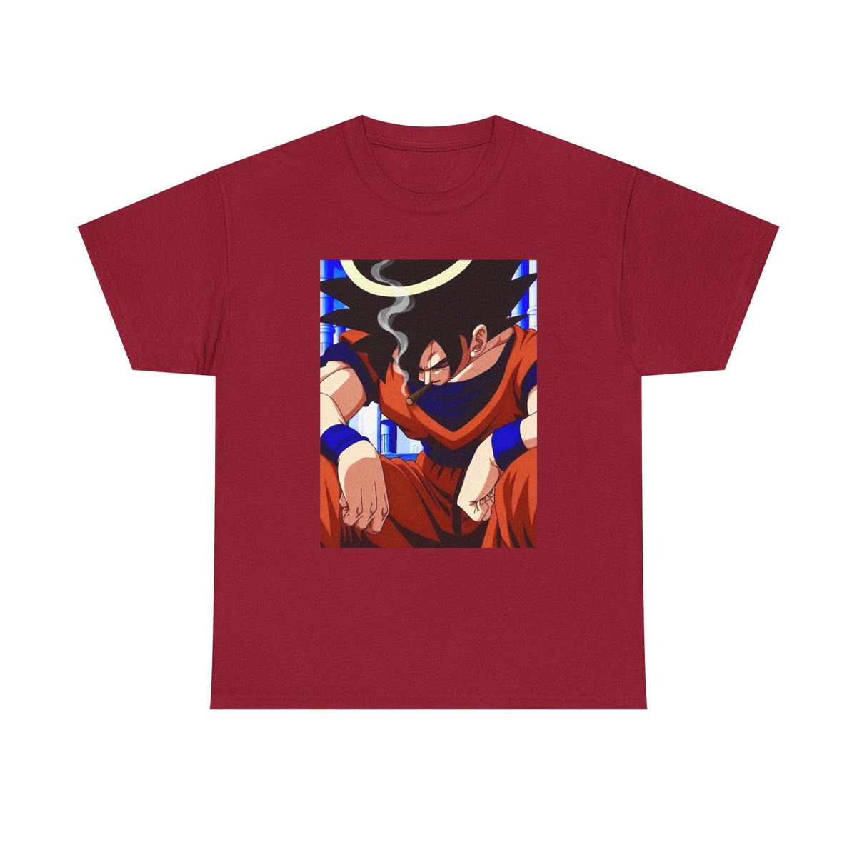 Goku Chilling With A Halo Blazin' Tee