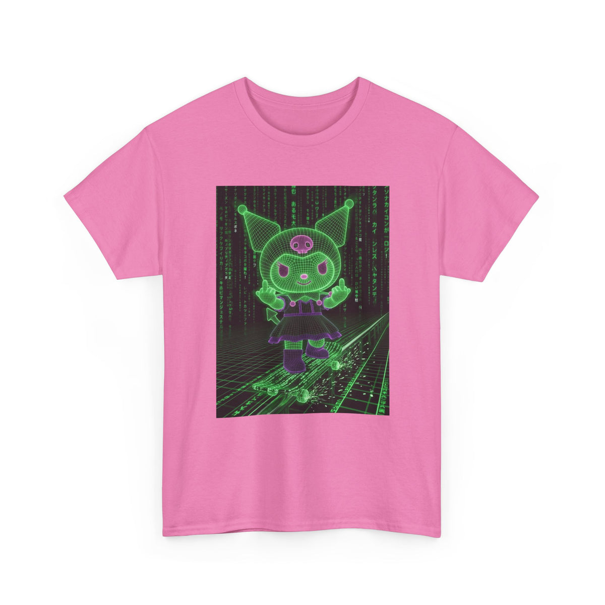 Wireframe Kuromi Skater Grinding Matrix Tee