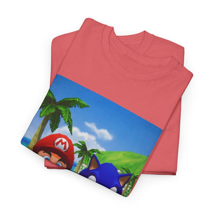 Mario And Sonic Flipping The Bird