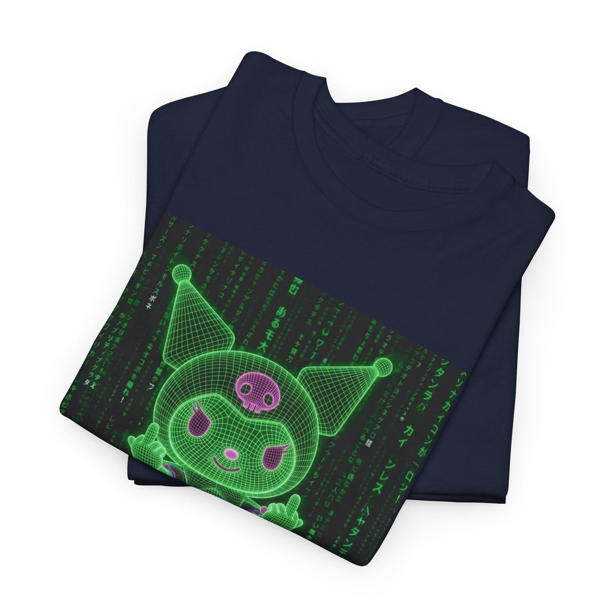 Wireframe Kuromi Skater Grinding Matrix Tee