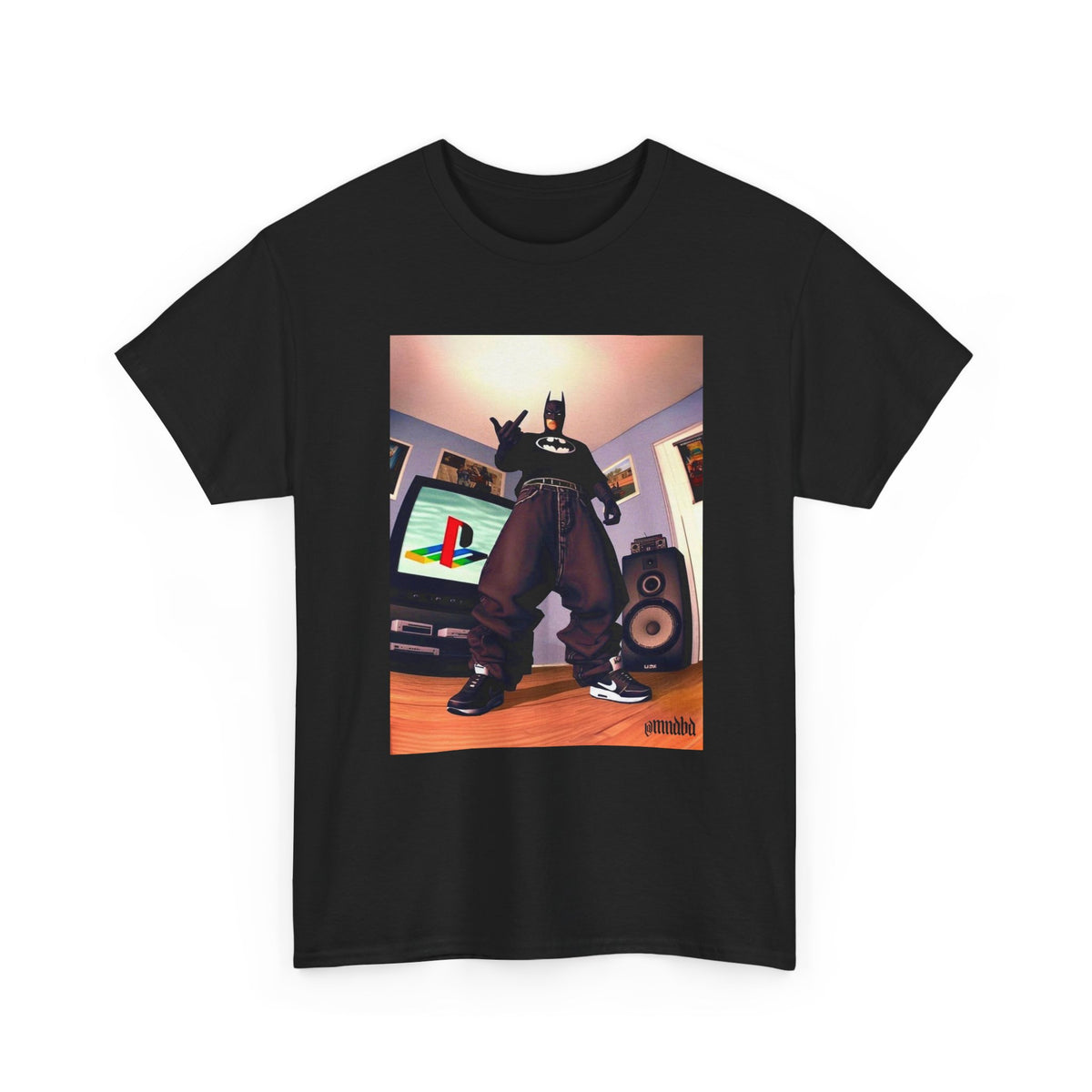 Gangsta Batman Flips Off PlayStation