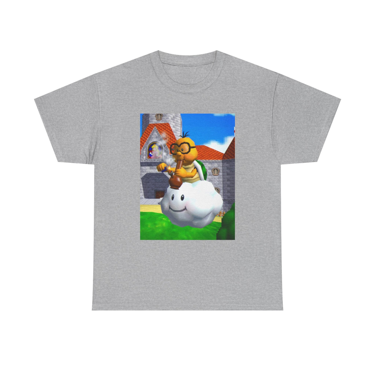 Lakitu Chilling On Cloud Smoking Tee