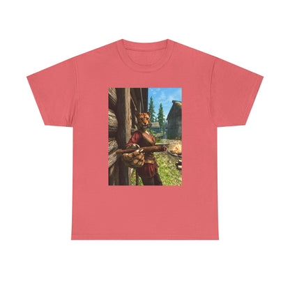 Khajiit Smoking Fat Blunt Tee
