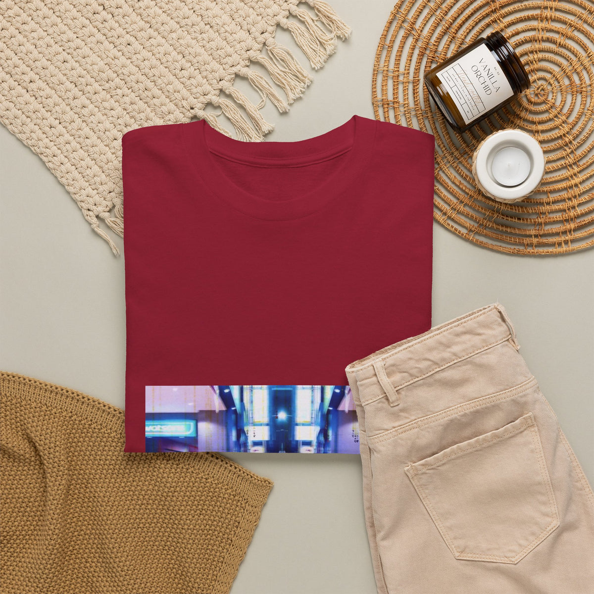 Meli and Chill Splashing Through Neon Streets Tee