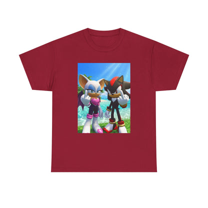 Rouge And Shadow Flipping The Bird Tee (Design 3)
