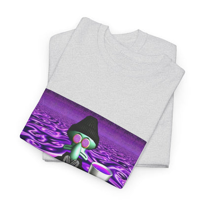 Squidward Sipping Lean In A Purple Haze