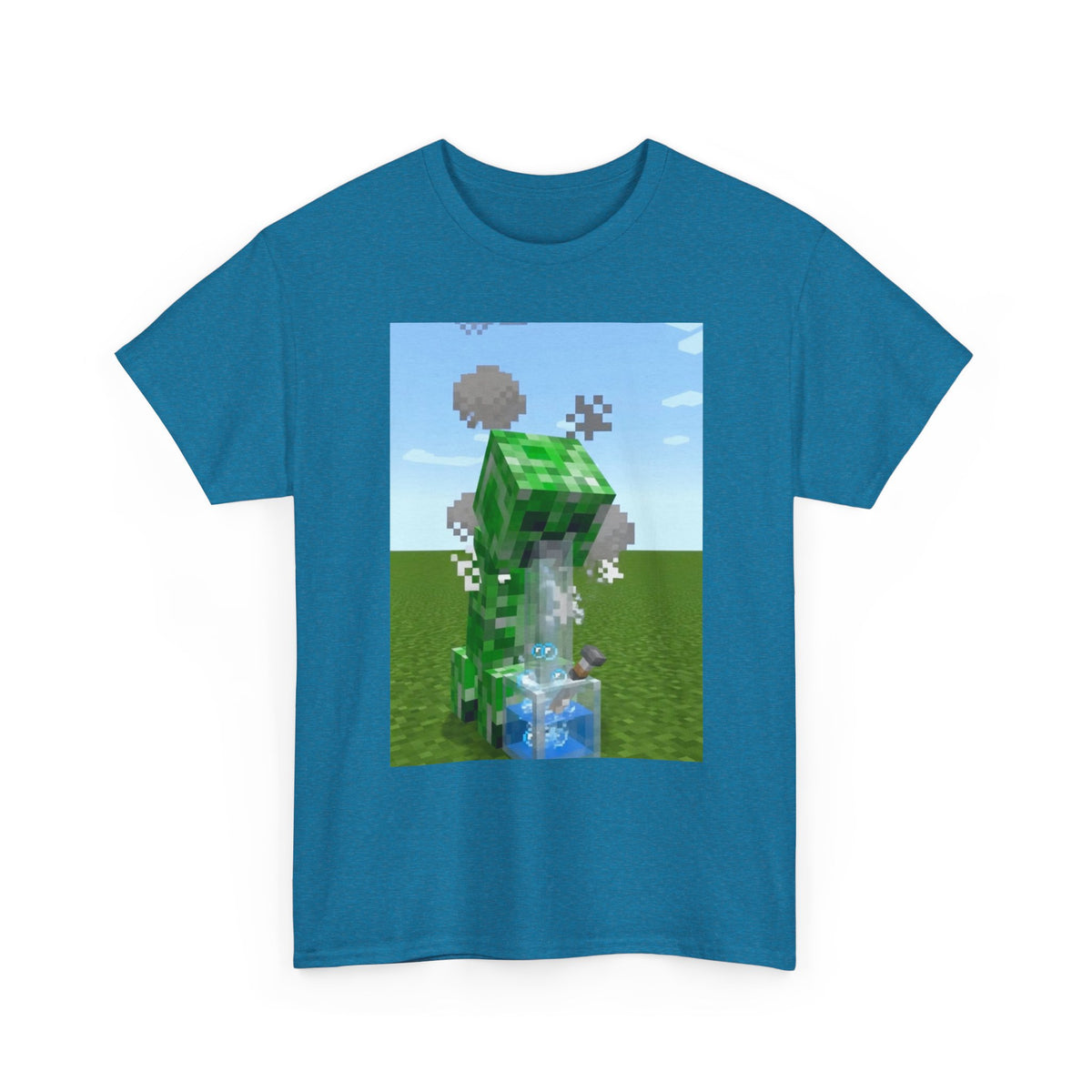 Creeper Hitting The Bong On Green Field