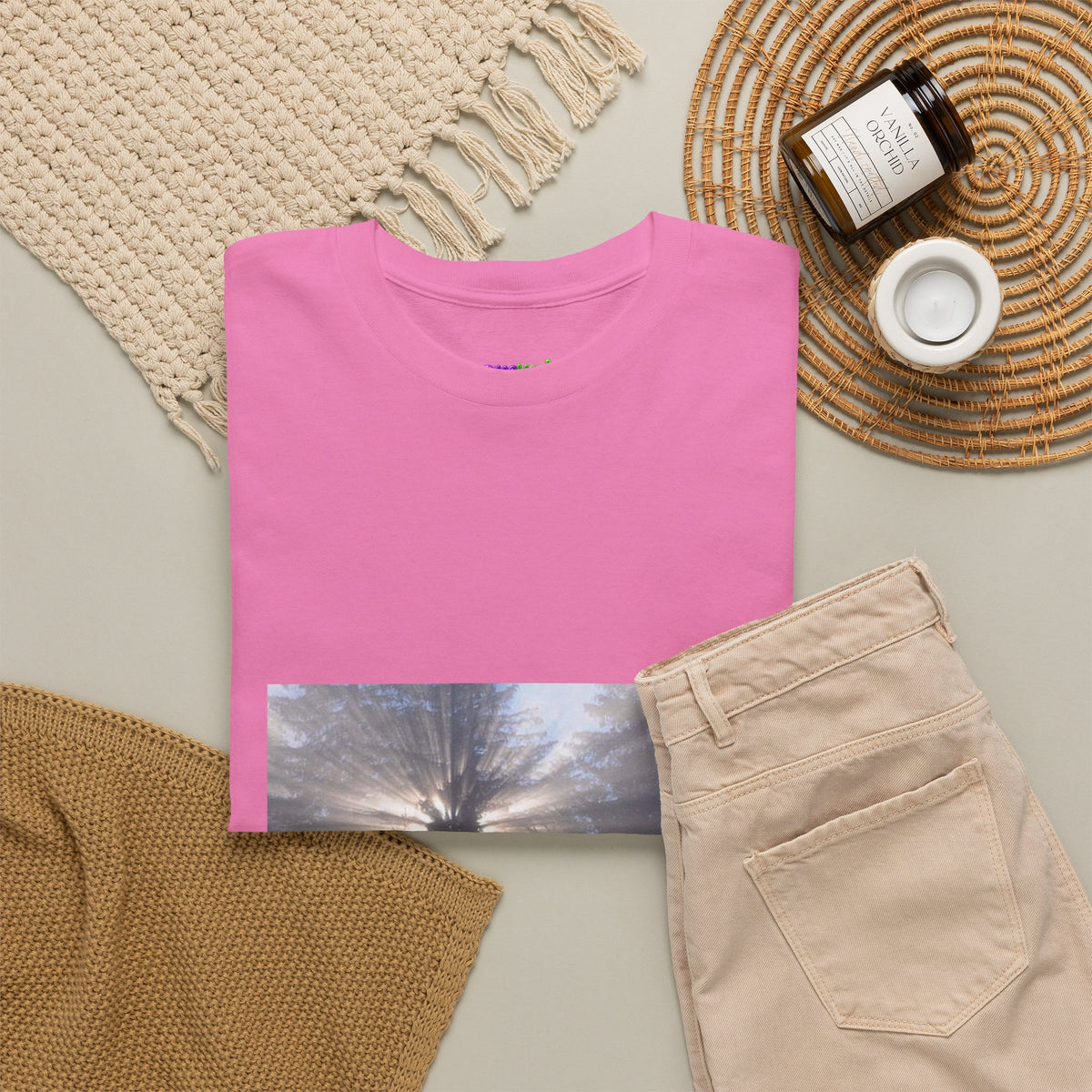 Neon Leaf Dream Graphic Tee