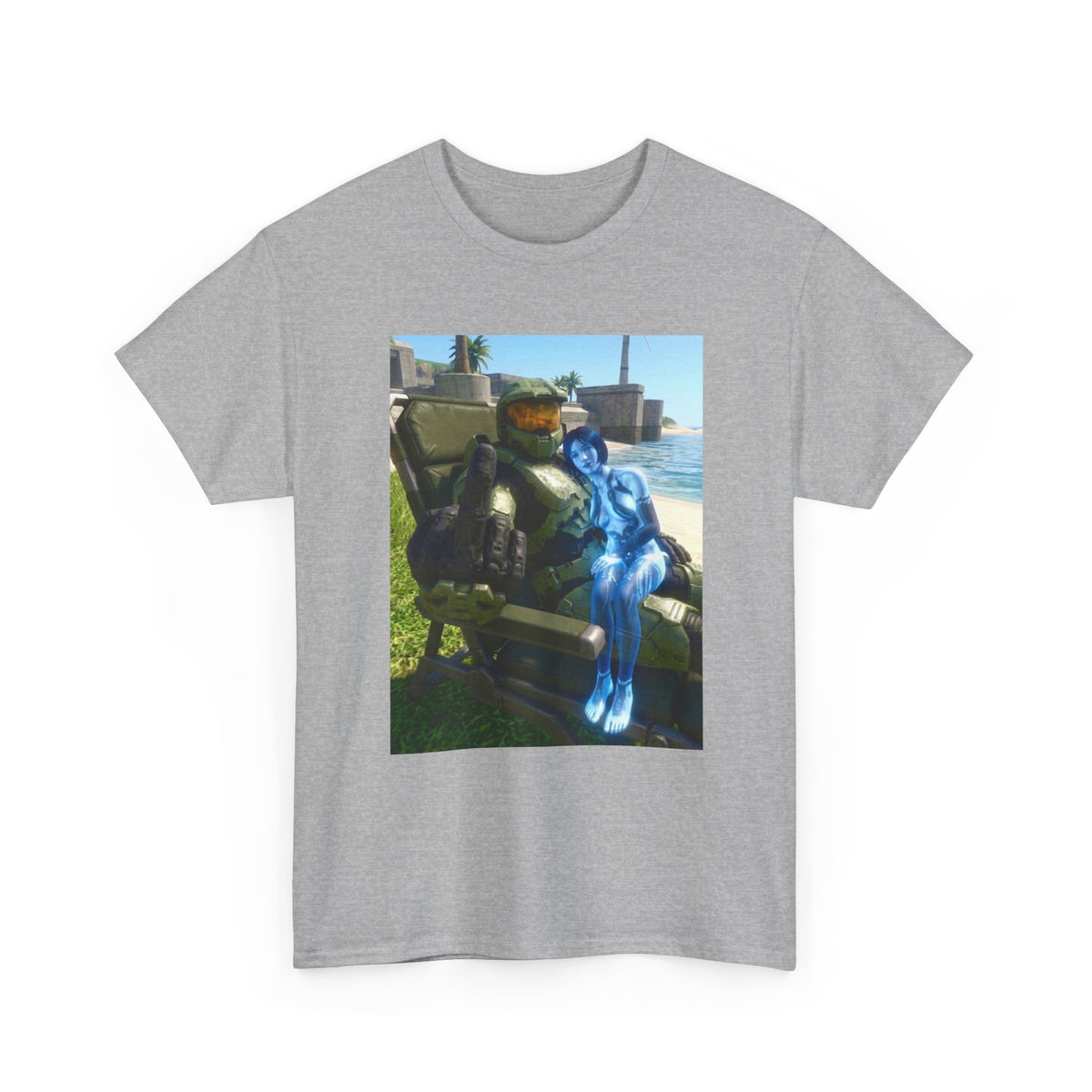 Master Chief And Cortana Chilling Out