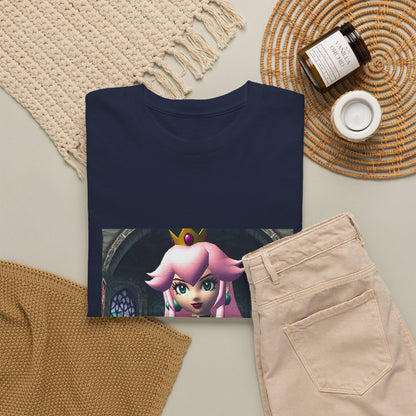 Goth Princess Peach In The Castle Tee