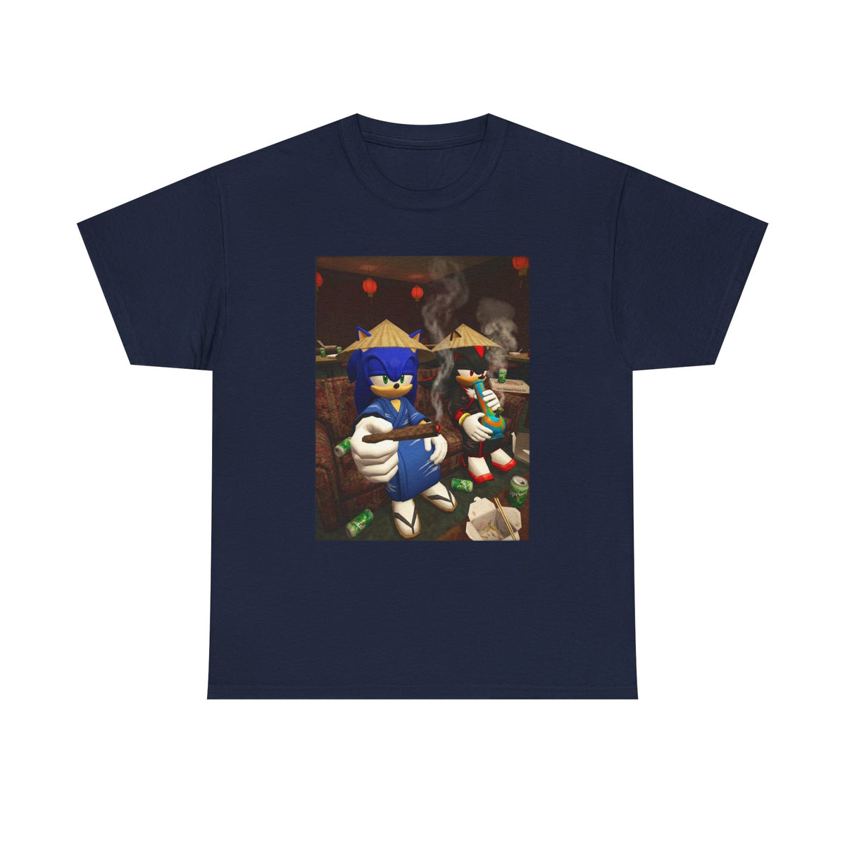 Sonic And Shadow Chillin' Like Villains Tee