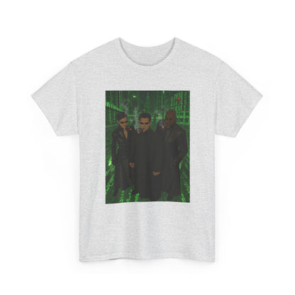 Neo, Trinity, Morpheus Smoking In The Matrix