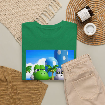 Yoshi And Dry Bones Flipping The Bird