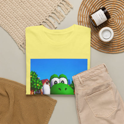 Yoshi Giving The Finger Tee (Design 6)