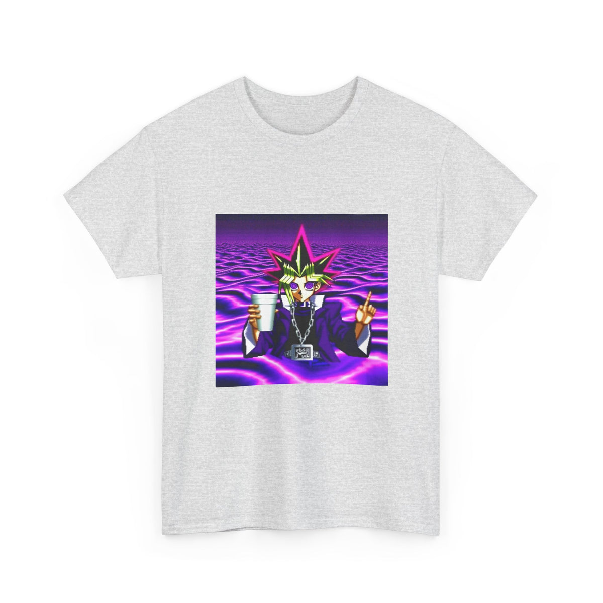 Yami Yugi Sipping Lean In Cyber Purple