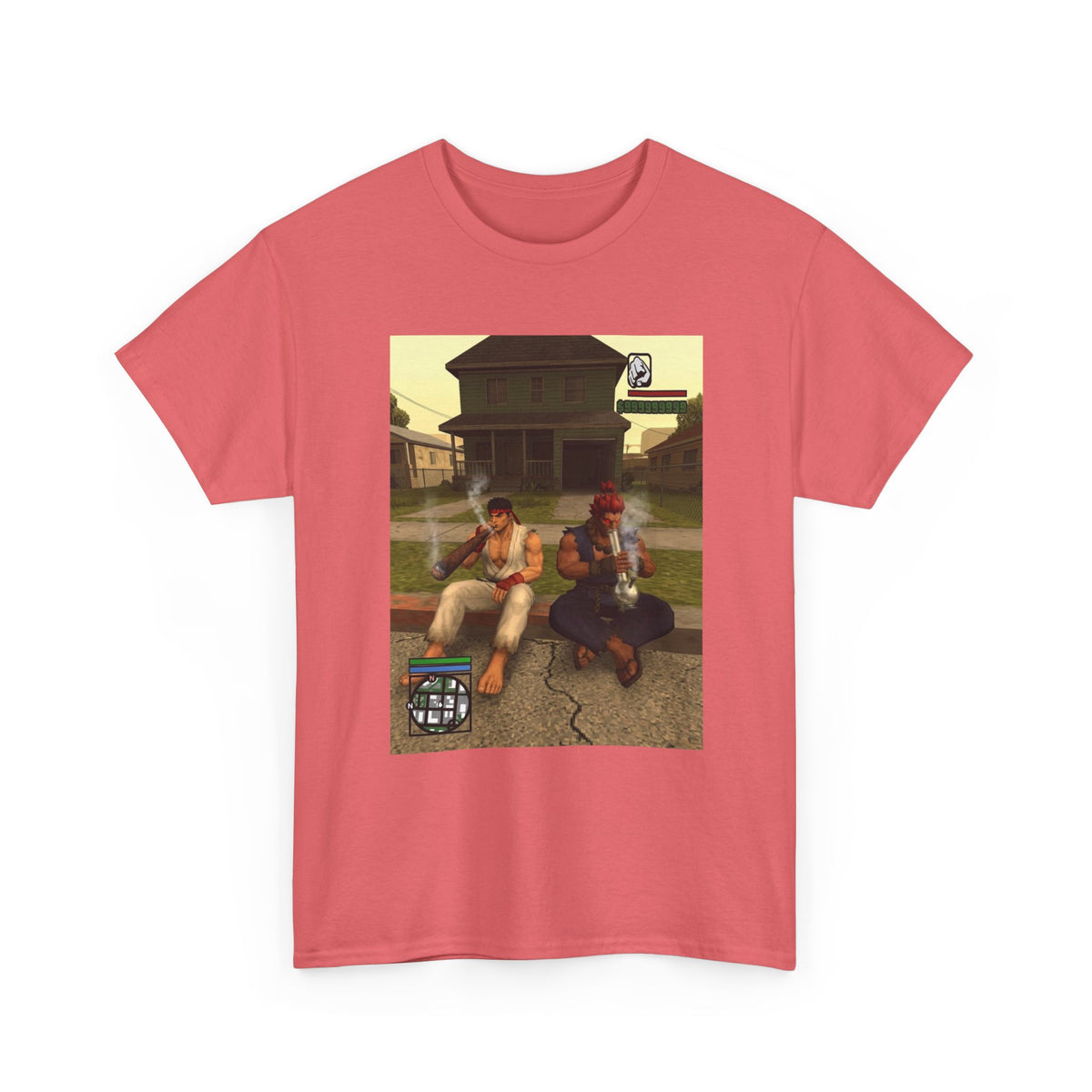 Ryu and Akuma Chilling in Grove Street