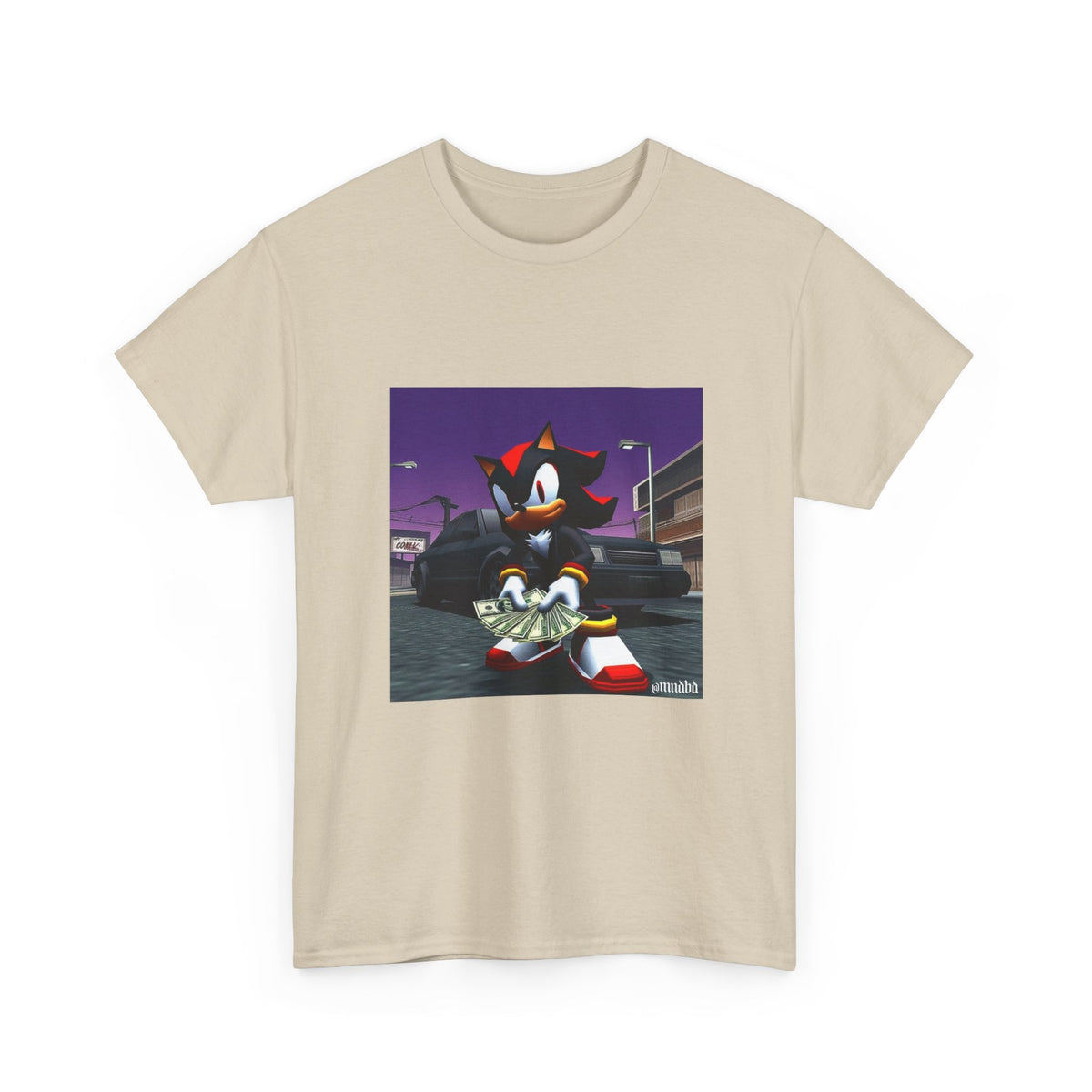 Shadow The Hedgehog Fanning Money