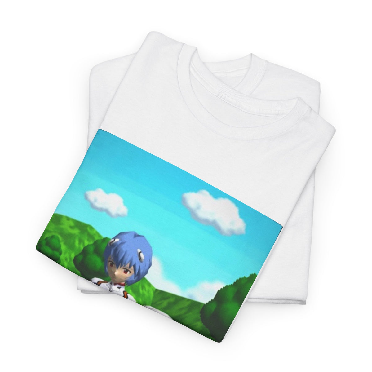 Rei Ayanami Gaming with Cinnamoroll Tee