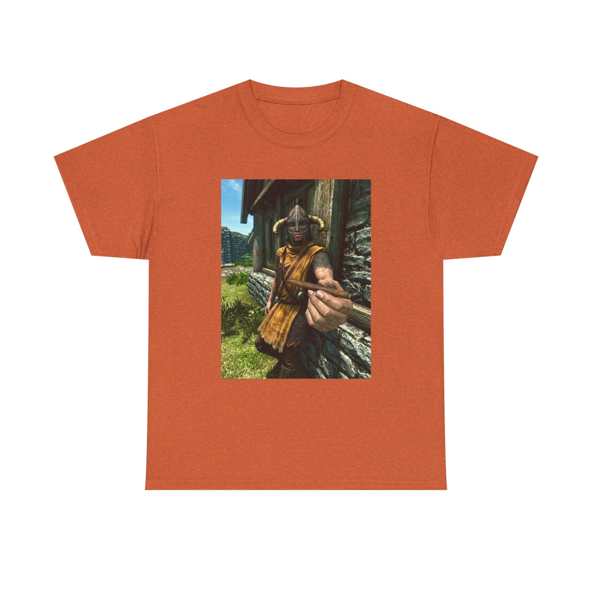 Horned Warrior Offering A Blunt Tee