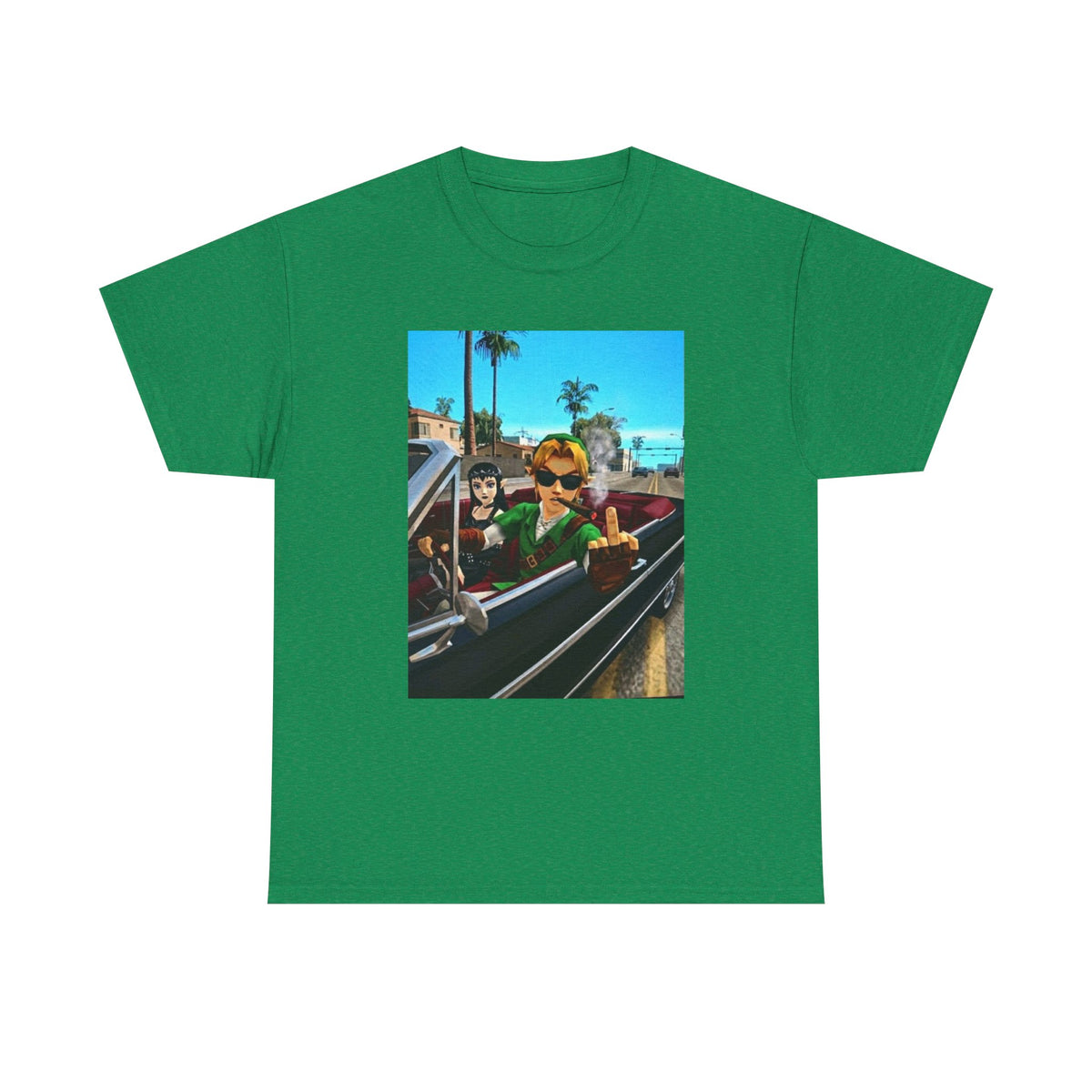Gamer Legend Cruisin' And Flippin' The Bird Tee