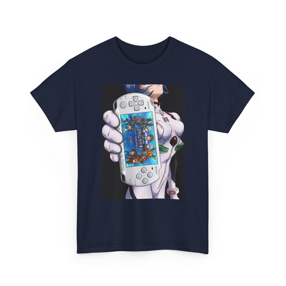 Rei Ayanami Showing Off PSP