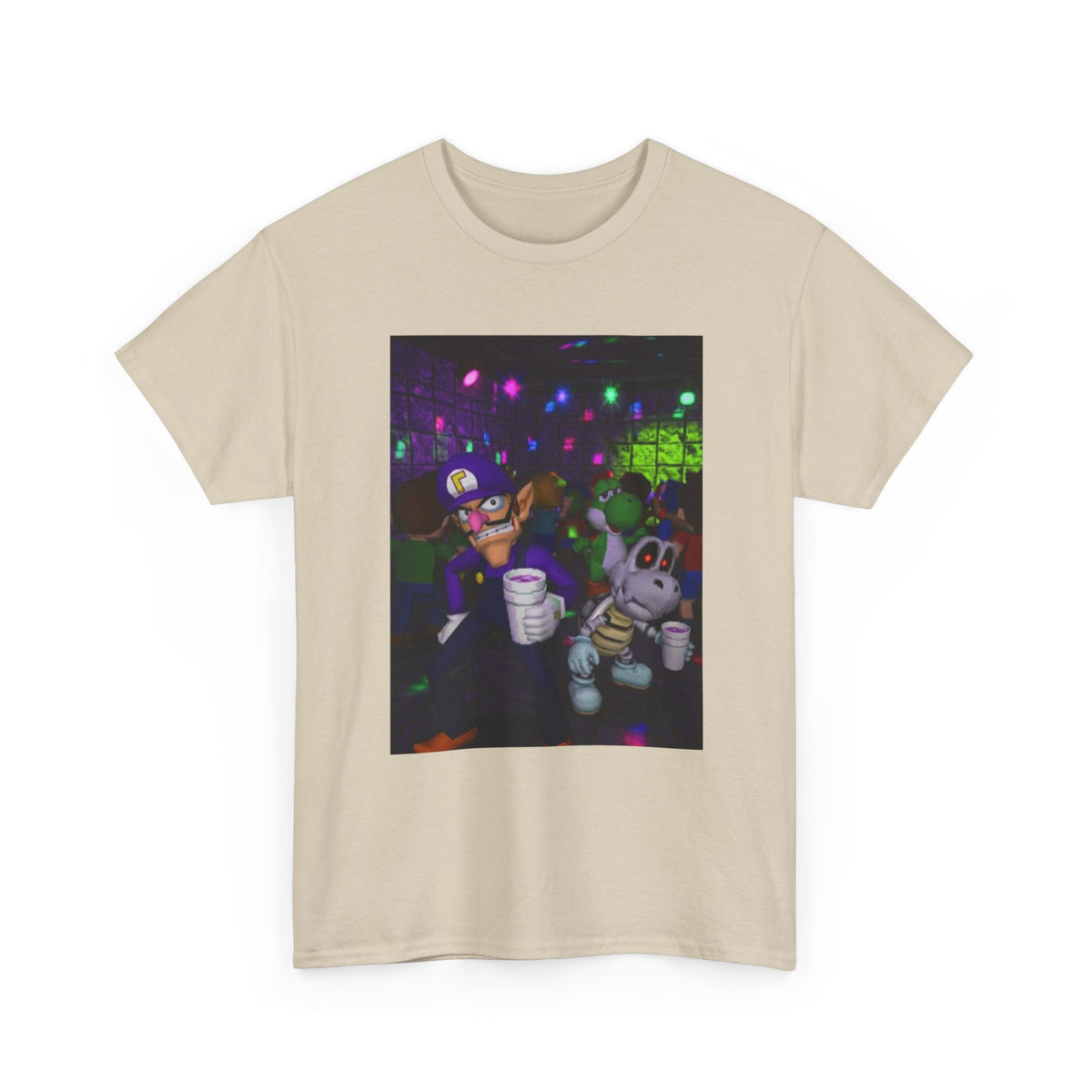 Waluigi and Dry Bones Partying Hard