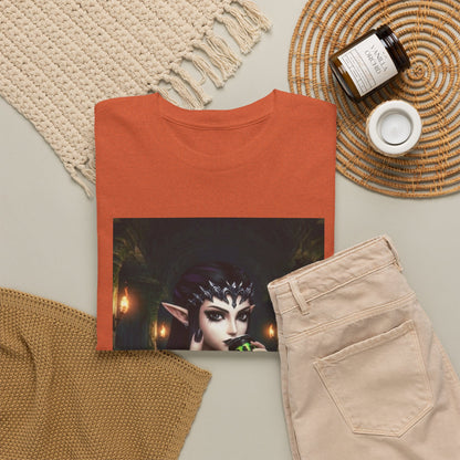 Edgy Elf Queen Flips You Off Tee