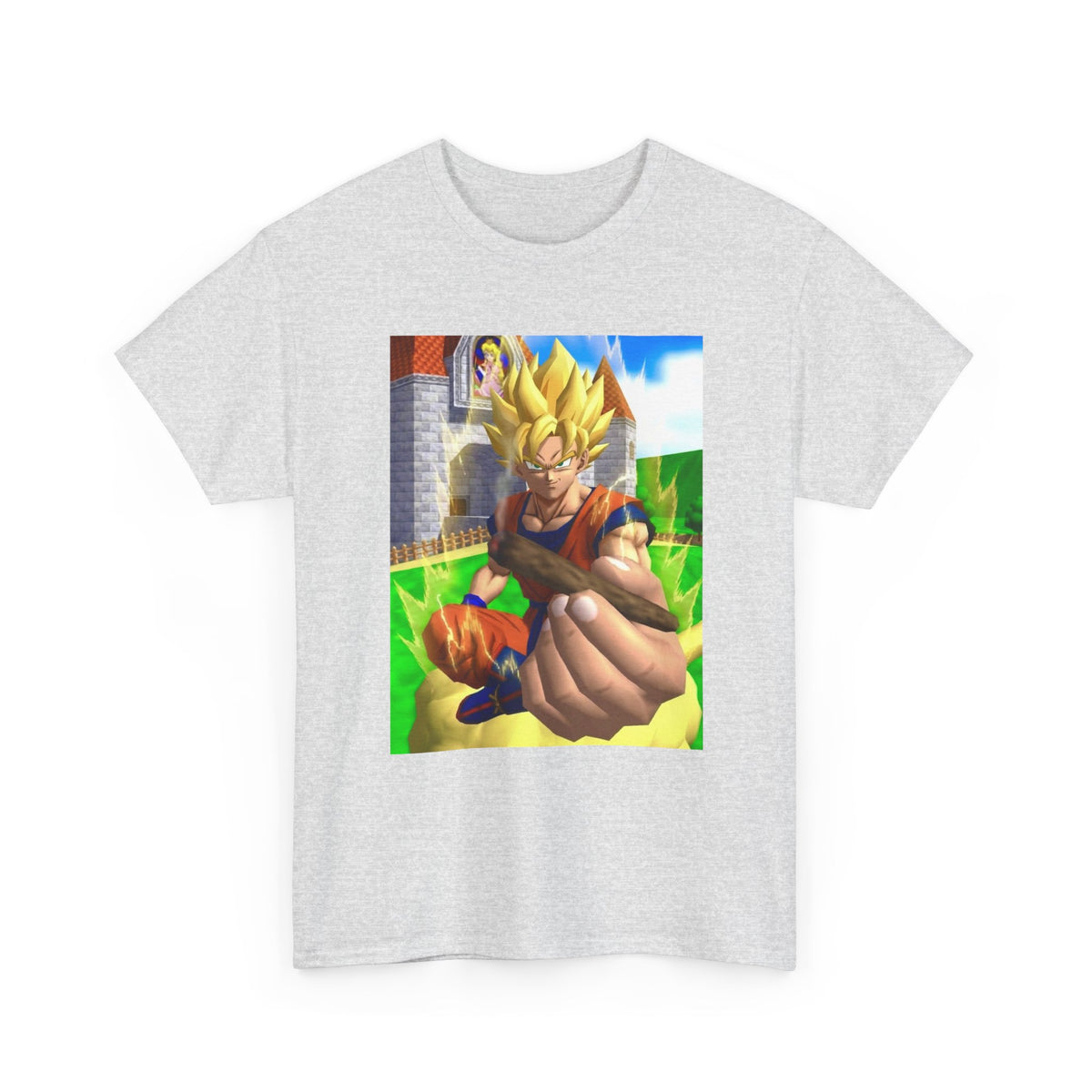 Super Saiyan Goku Holding A Blunt Tee