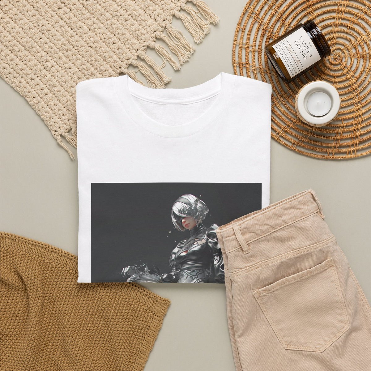 Liquid Chrome Fluidity Tee