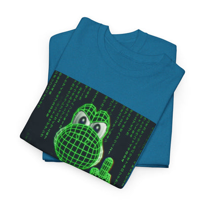Matrix Yoshi Flipping The Bird Tee