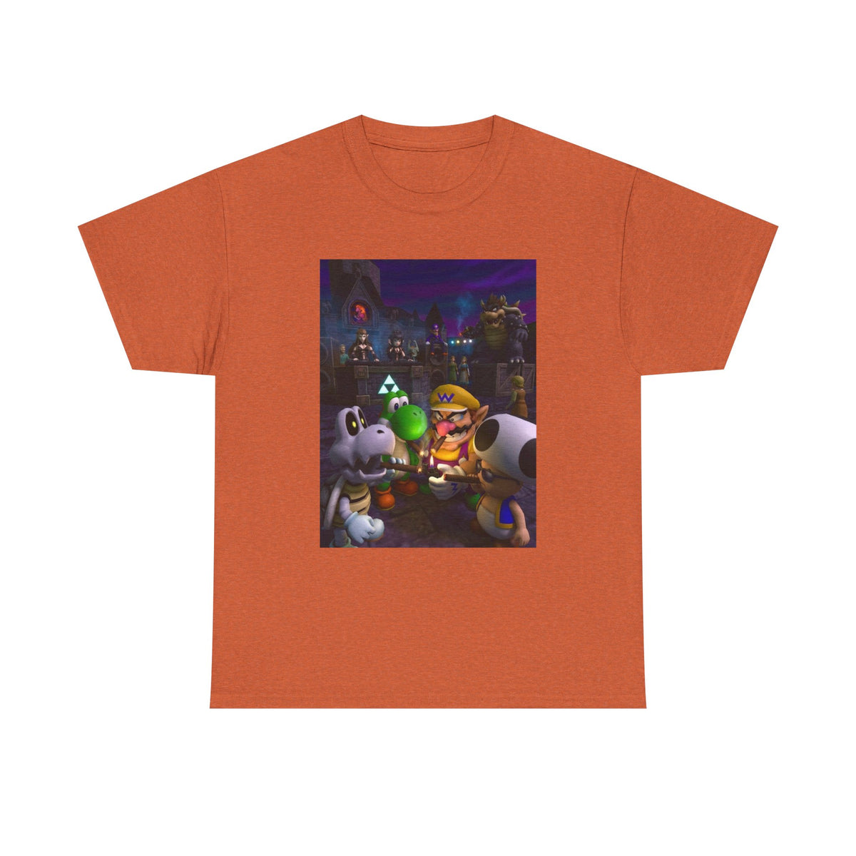 Wario, Yoshi, Toad, Dry Bones Lit Up Tee